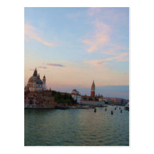 Photographie de lagune romantique de Venise Carte Postale