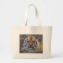 Photographie de tigre sibérien sac