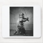 Photographie d'un samouraï C. 1860 Tapis De Souris