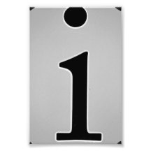 Photographie I5 4x6 noir et blanc de lettre d'alph