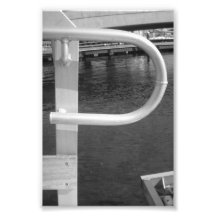 Photographie P1 4x6 noir et blanc de lettre d'alph