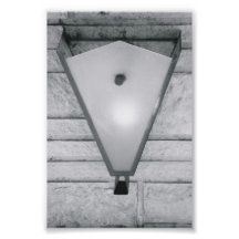 Photographie V2 4x6 noir et blanc de lettre d'alph