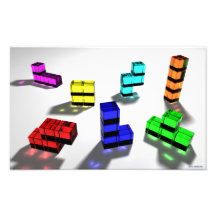 Photoprint de Tetrominoes