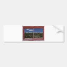 Photos d'art de cadre de fenêtre panoramique d'aut adhésifs pour voiture