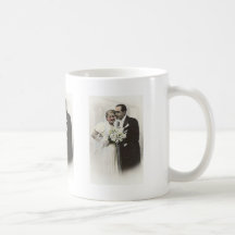 Photos romantiques antiques vintages de jeunes mar tasse à café