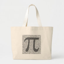 Pi par les nombres sacs de toile