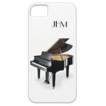 Piano à queue fait sur commande de musique classiq coque iPhone 5 Case-Mate