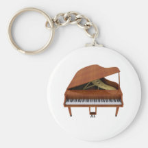 Piano à queue : Finition du bois : modèle 3D : Porte-clés