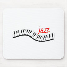 Piano de jazz tapis de souris