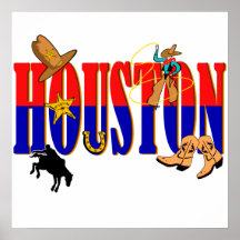 PICS de Houston Posters