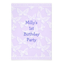 Pièce blanche d'anniversaire de gris assez bleu de faire-parts