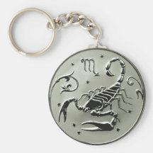 Pièce de monnaie russe Keychain de zodiaque de Sco Porte-clés