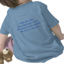 Pièce en t de bleu de Little Boy T-shirt