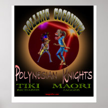 Pièce en t de Coconutz de roulement Posters