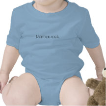 Pièce en t de "roche des mamans" du nourrisson t-shirts