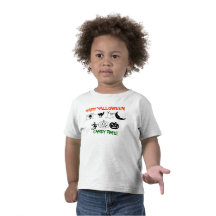 Pièce en t d'enfant de CARACTÈRES de HALLOWEEN T-shirts