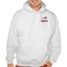 Pièce en t égale 3 d'e sweat à capuche