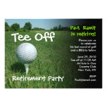 Pièce en t outre d'invitation de partie de retrait