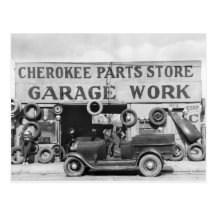Pièces d'auto cherokee : 1936 cartes postales