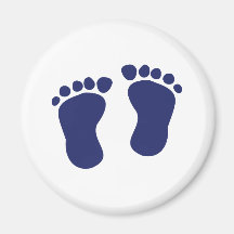 Pieds - bébé aimant pour réfrigérateur