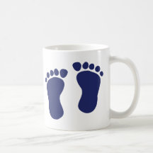 Pieds - bébé mugs