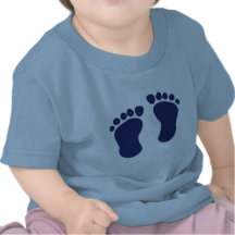 Pieds - bébé t-shirt
