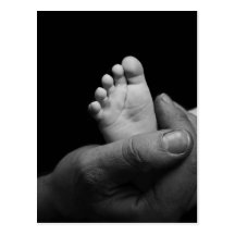 pieds de bébé cartes postales