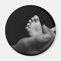 pieds de bébé magnets
