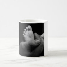 pieds de bébé mugs à café
