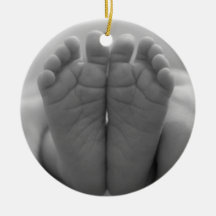 Pieds de bébé ornement