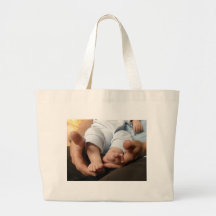 Pieds de bébé sac
