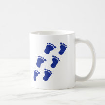 Pieds de bébé tasses à café