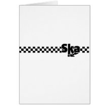 Pieds de danse de SKA avec des contrôleurs Cartes De Vœux