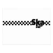 Pieds de danse de SKA avec des contrôleurs Cartes Postales