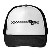 Pieds de danse de SKA avec des contrôleurs Casquette De Camionneur
