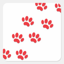 Pieds de pattes de chat adhésif
