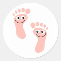 Pieds heureux adhésifs