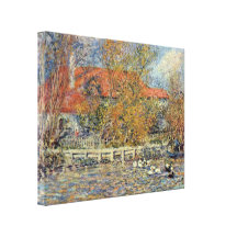 Pierre-Auguste Renoir - étang de canard Toiles Tendues
