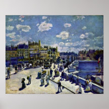 Pierre-Auguste Renoir - Pont-Neuf Posters