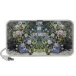 Pierre-Auguste Renoir, vase de fleurs Haut-parleur Ordinateur Portable