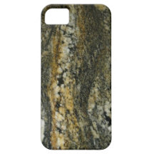 pierre de marbre de grain d'or de cas de l'iPhone  Coque iPhone 5 Case-Mate