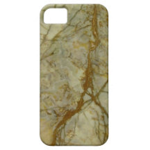 pierre de marbre d'or blanc de cas de l'iPhone 5 à iPhone 5 Case