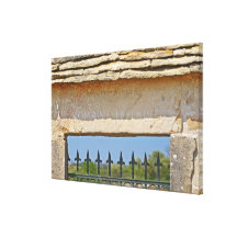 Pierre de porte et de clé découpée avec Montrachet Toile Tendue Sur Châssis