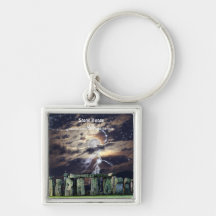 PIERRE mystique HENGE Angleterre R-U Keychain Porte-clef