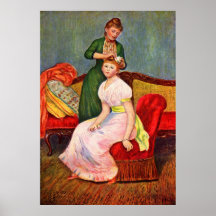 Pierre Renoir - coiffure de La Affiche