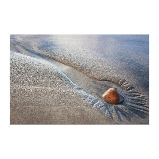 Pierre solitaire impressions sur toile