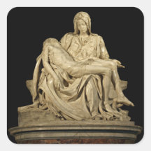 Pieta de Michaël Angelo ' Autocollant
