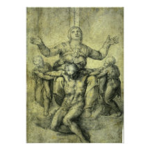Pietà pour Vittoria Colonna par Michaël Angelo Faire-parts