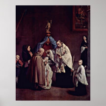 Pietro Longhi - baptême Affiche