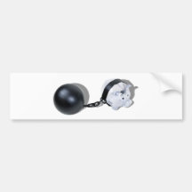 PiggyBankBallChain092110 Adhésifs Pour Voiture